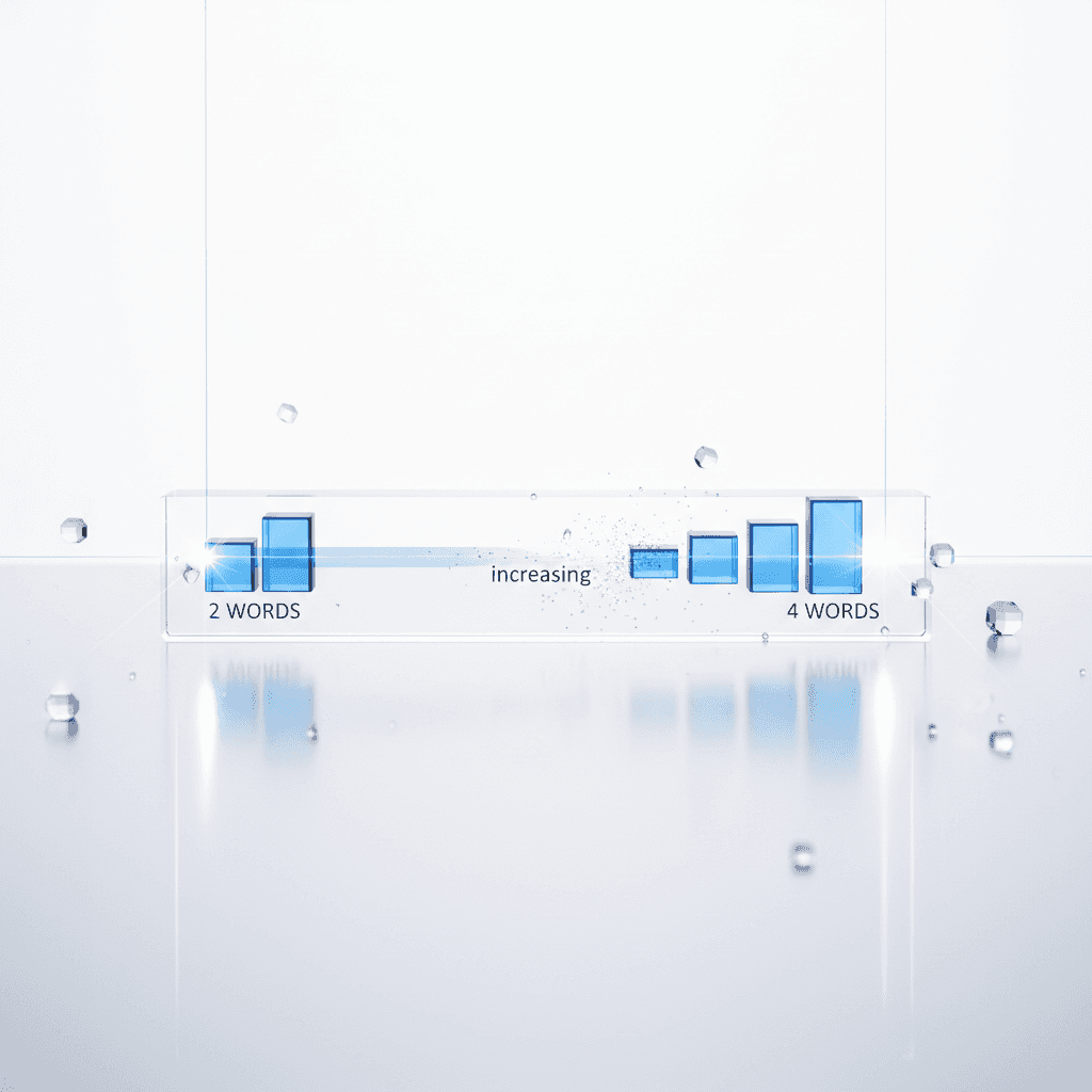 Progress to 3-4 Word Chunks