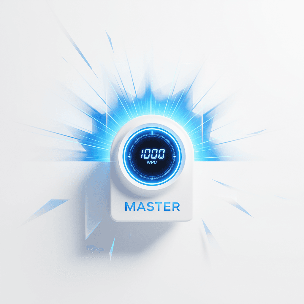 1000 WPM reading speed visualization