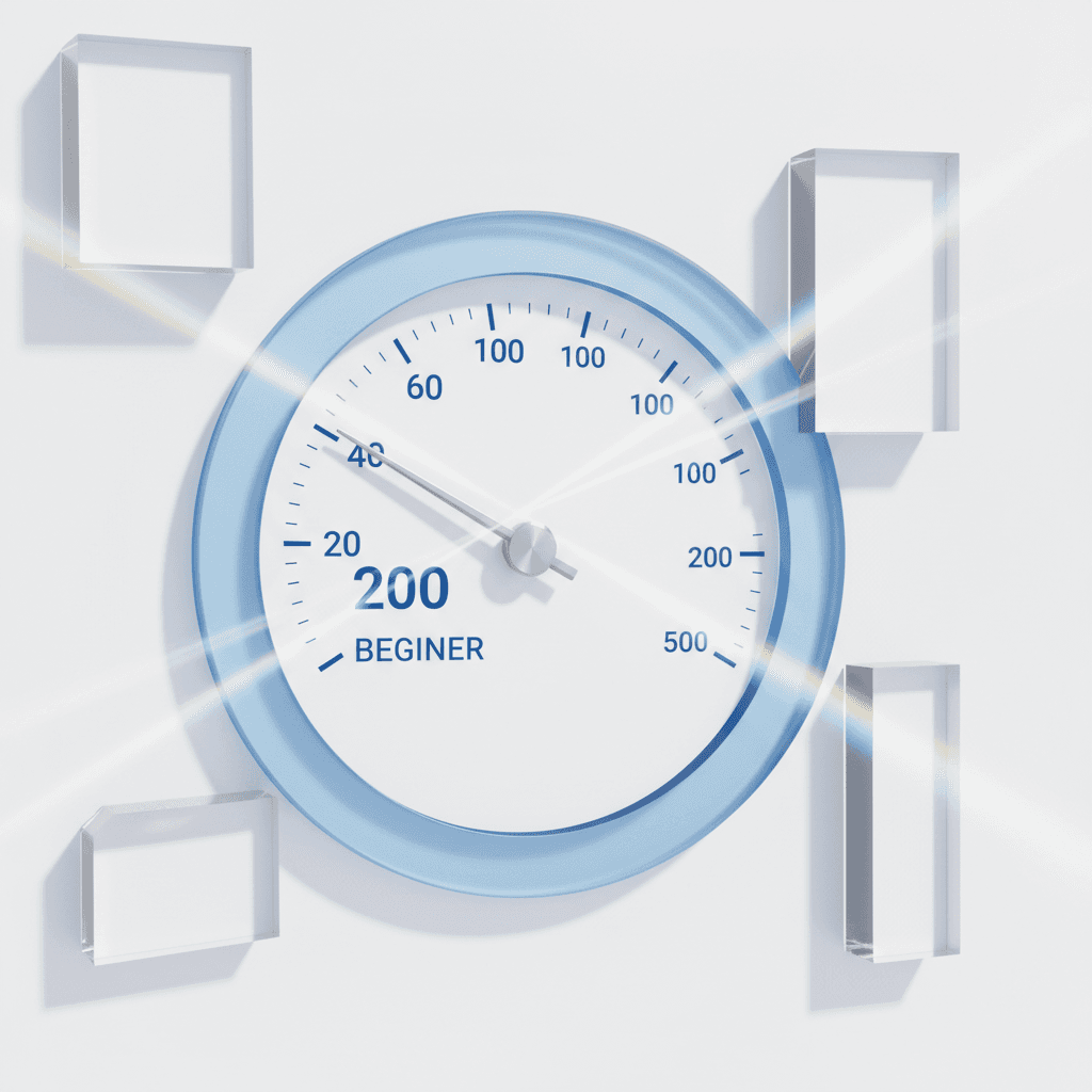 200 WPM reading speed visualization