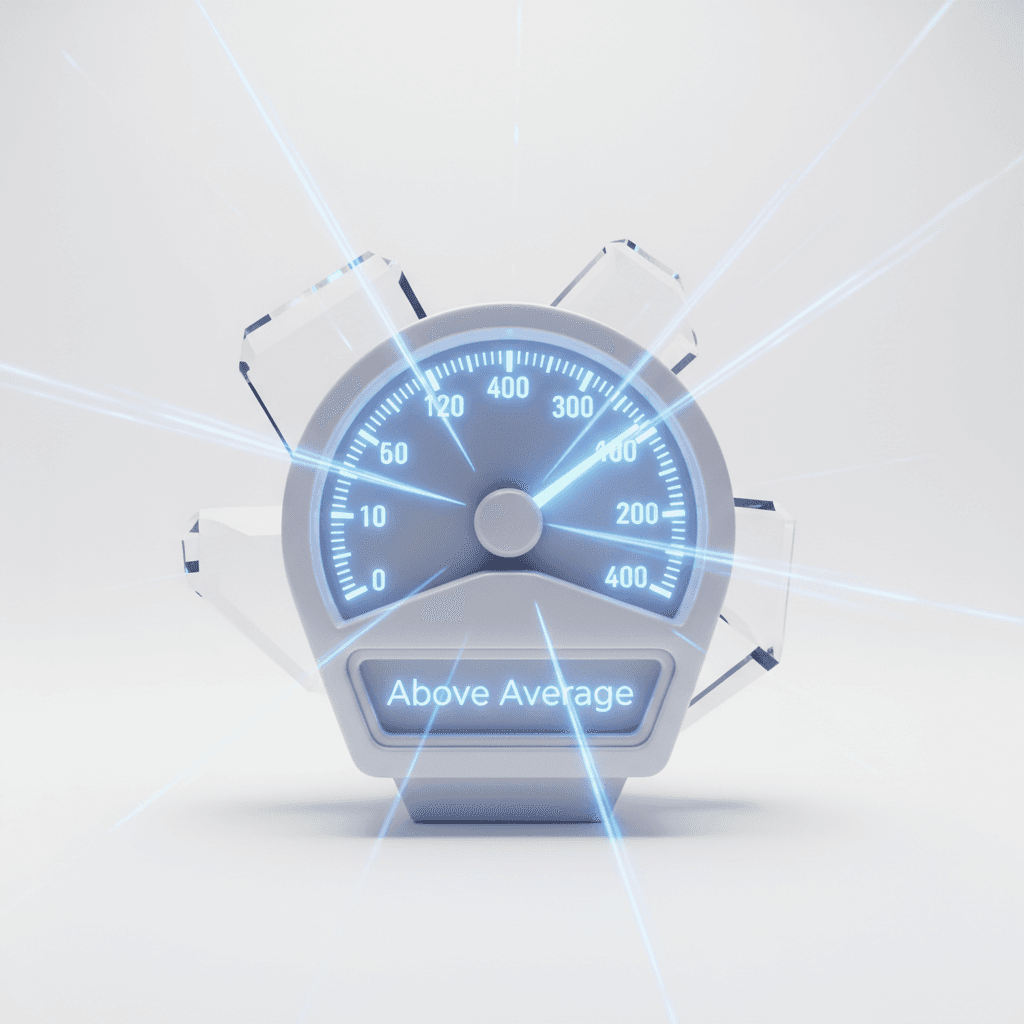 400 WPM reading speed visualization